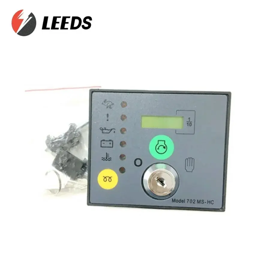 702AS Generator Controller: Key Start Control Panel Module for Diesel Genset Parts, DSE702AS