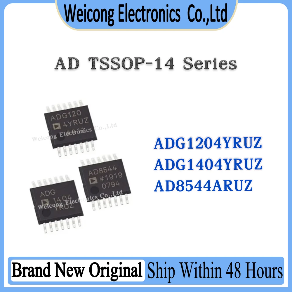 New Original ADG1204 AD8544 ADG1204YRUZ ADG1404YRUZ AD8544ARUZ ADG IC Chip TSSOP-14