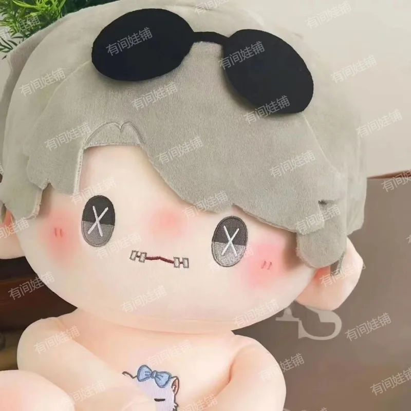 

40 см аниме идентичность V Ezop Carl атрибут сидячая поза плюшевая кукла мультфильм хлопок талисман орнамент мягкие игрушки плюшевый подарок