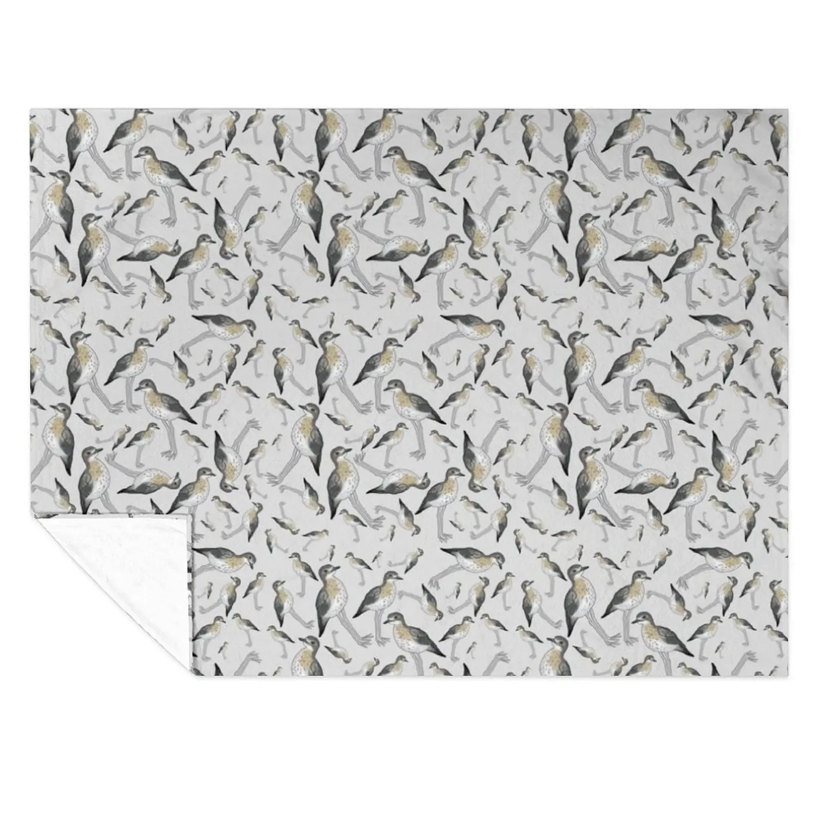 

Curlew repeat Throw Blanket Beautifuls Hair Nap blankets and throws Blankets