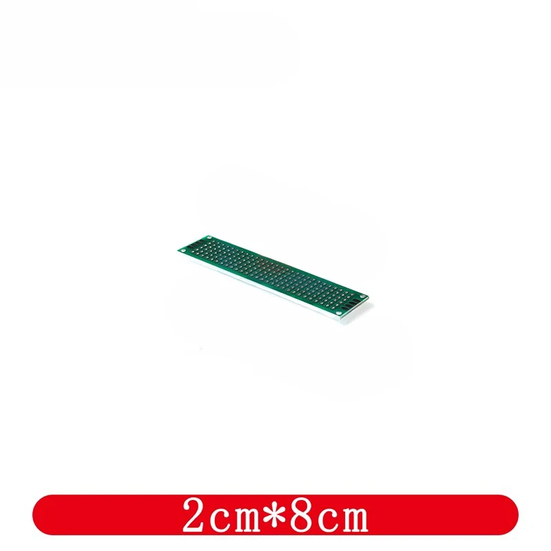 1~100Pcs Double-sided Tin Plating Thickness 1.6 Fiberglass Board Tin Spraying Experimental Board PCB 2.54 Spacing Hole Board