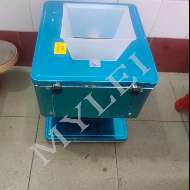Commercial Electric Meat Slicer Cutter Fully Automatic Meat Slicer Machine Vegetable Cutter Stainless Steel Meat Mincer