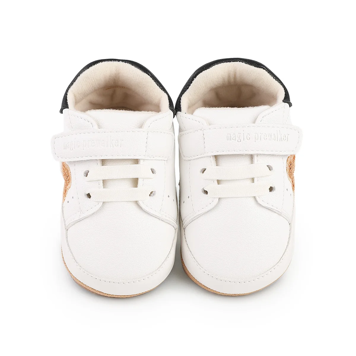 Frühling und Herbst Niedliche Bärenmuster Sportschuhe 0-12 Monate Baby Weiche Sohle Rutschfeste Sneaker – Detail 11
