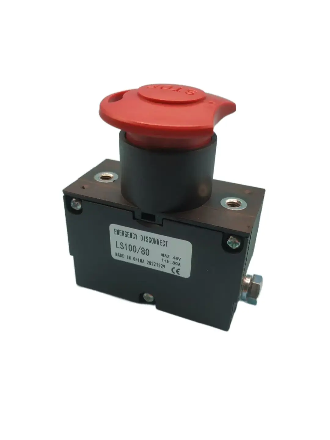 Electric Vehicle Forklift Emergency Stop Switch LS100/80 48V 80A