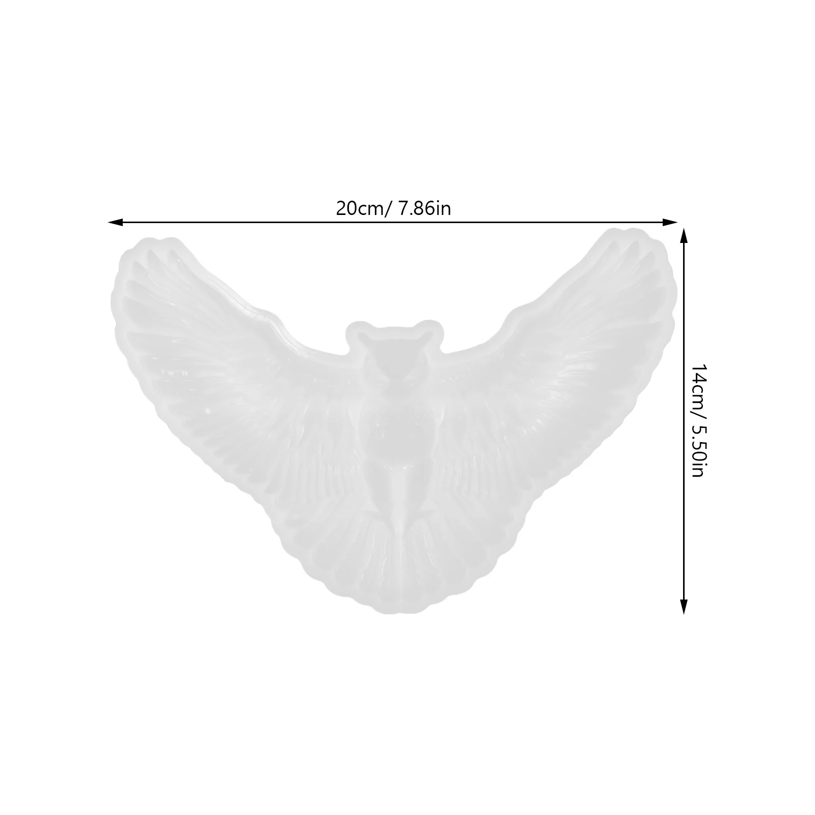 البومة ديكور سيليكون قالب الصب Diy بها بنفسك راتنجات الايبوكسي الحرف مرنة الحيوان شكل قالب جدار ديكور فني أداة صنع المجوهرات #6