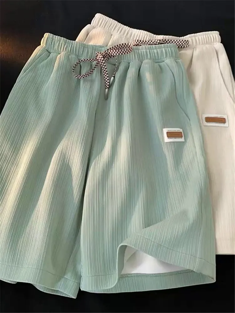 

Женские летние спортивные шорты с высокой талией, тонкие, для повседневной носки, бега и фитнеса, брюки-капри для фигуры типа «груша»