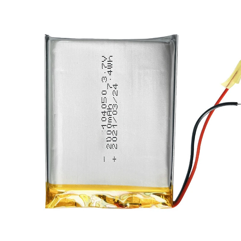 104050 3.7v 2000mah Polymer Lithium Battery Suitable for Car Keys Handheld Computers Video Recorders Emergency Lights Intercoms