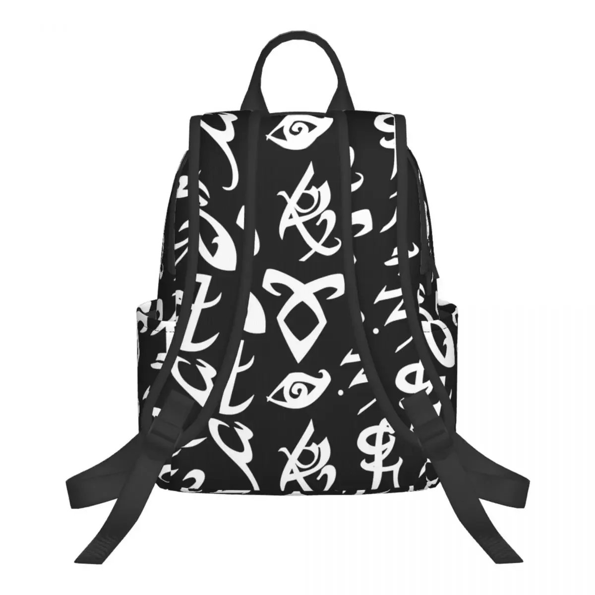 Shadowhunters, Shadowhunters Runes, Mortal Instruments Student Backpack School Bag  for Boys Girls Bookbag Shoulder Bags