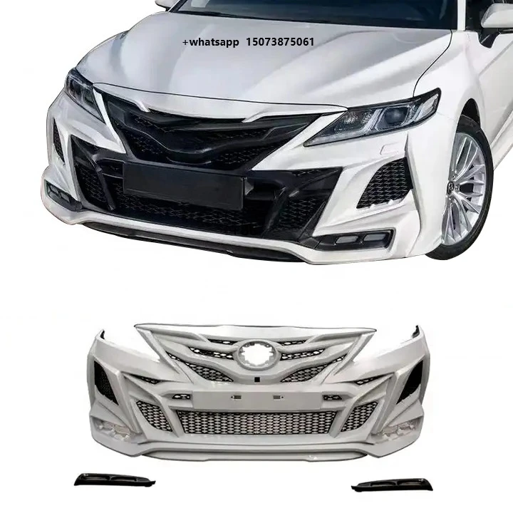 

Factory Direct Car Bodykit for Camry 2018-2021 Modified KHAN Front Bumper Rear Bumper Car Bumpers