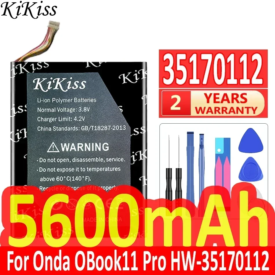 KiKiss Battery 5600mAh 35170112 (OBook11 Pro) For Onda OBook 11 Pro 11Pro HW-35170112 HW35170112