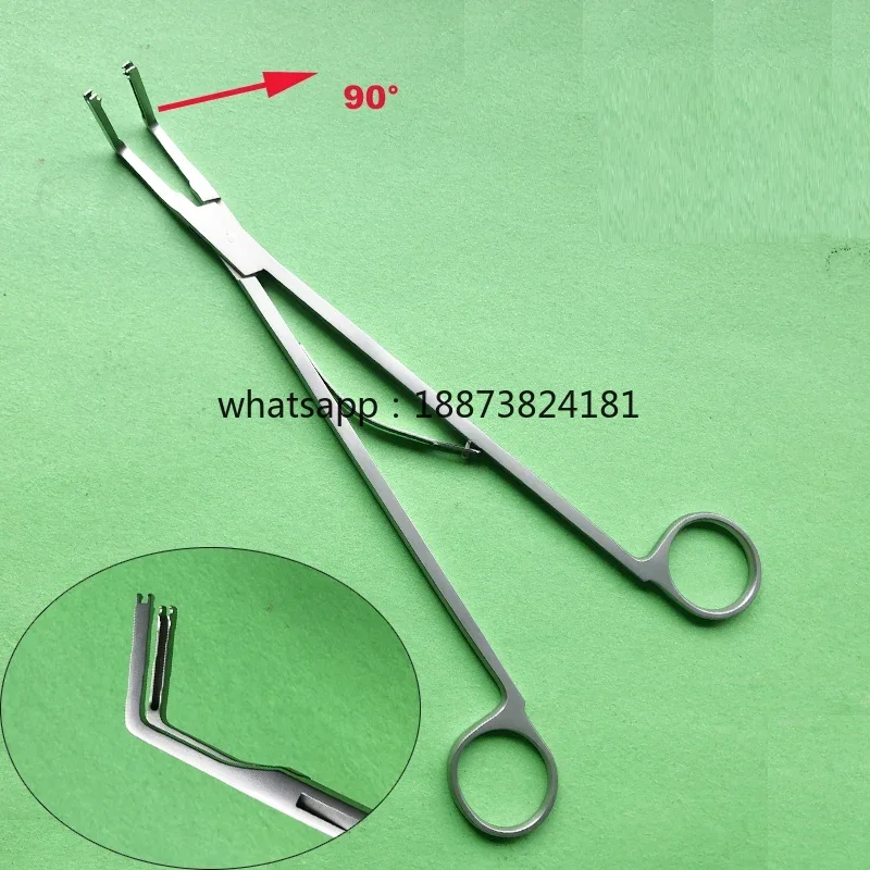 Open Surgery Hemolok Clip Applicator Medical Polymer Clips Applier surgical ligating clip applicator fast shipping