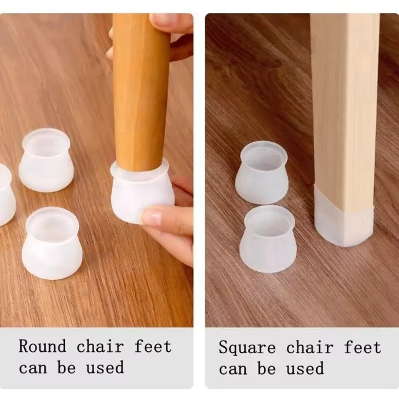 브라켓 Chair Floor Protectors Gray Silicon Chair Leg Cap Protection Pads Protective Table Leg Covers Floor Protector Hardware Home