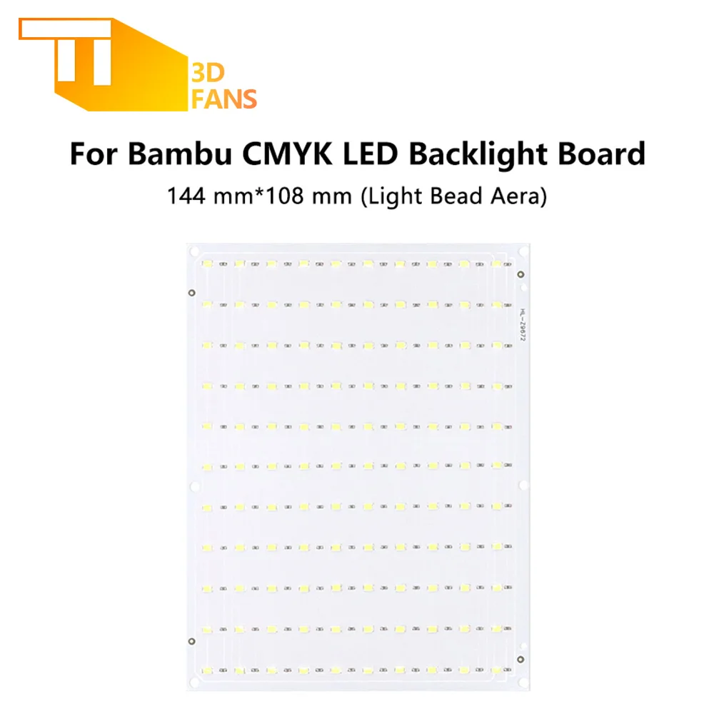 For Bambu Lab Bambu CMYK LED Backlight Board Basic Lithophane Bundle 3D Printer Accessories