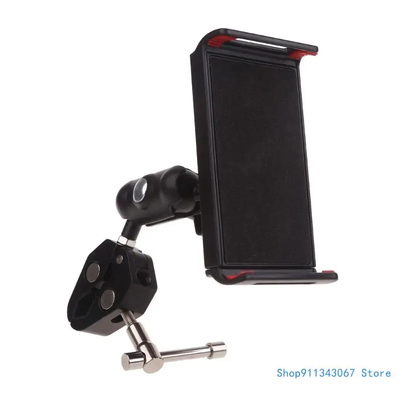 Multi-Angle Tablet Stand for Gym Kitchen Clamp Mount 11in to Small Smartphones Drop shipping