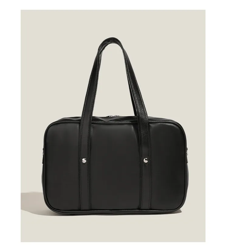 حقيبة يابانية ثنائية الأبعاد JK موحدة للفتيات PU حقيبة مدرسية COS مقاومة للاهتراء مقاومة للماء بكتف واحد حقيبة يد رسول