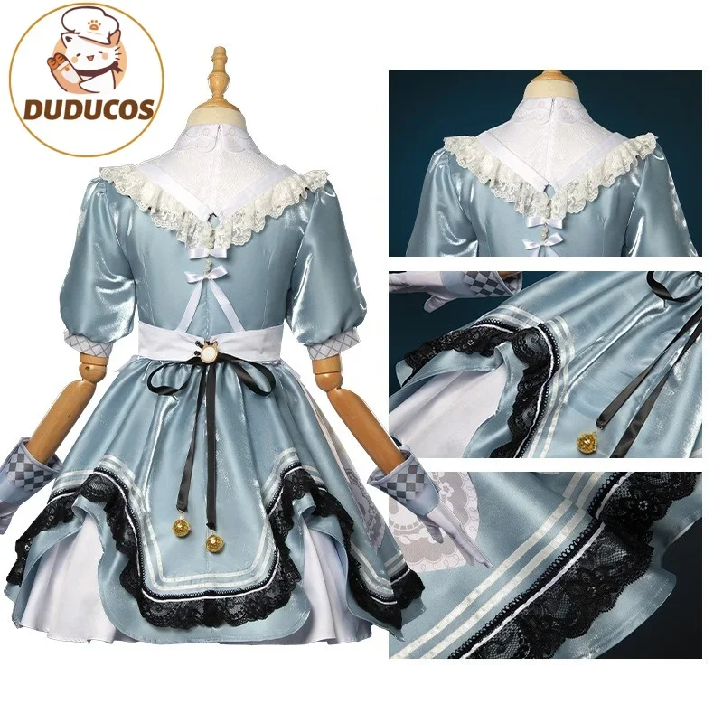 

Game Infinity Nikki【S-3XL】Women Cute Lolita Dress Floral Memory Plus Size Nikki Cosplay Costume 2025 NEW Role Play Outfit