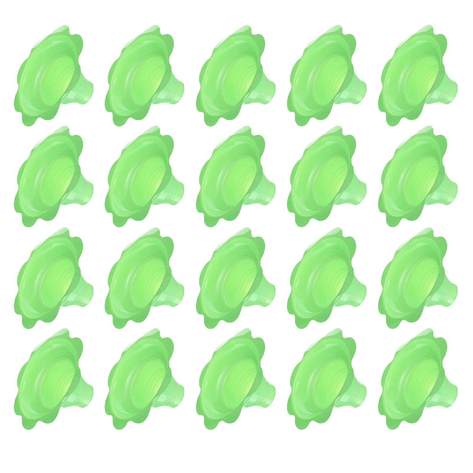 

100Pcs Flower Cups Multipurpose Disposable Dessert Cups for Ice Cream Smoothie Portable Serving At Parties Weddings