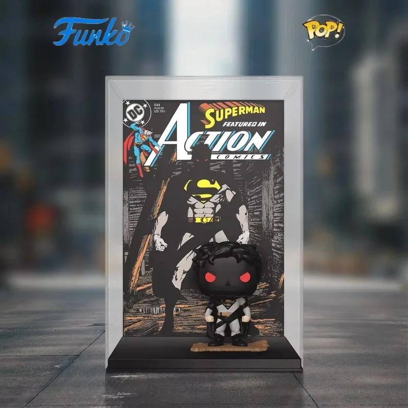 Funko Pop Dc Figure Cyborg Supermanhnstn Superman Vinyl Comic Cover Sculpture Doll Collect Souvenirs Limited Edition Gift Toys - Image 4