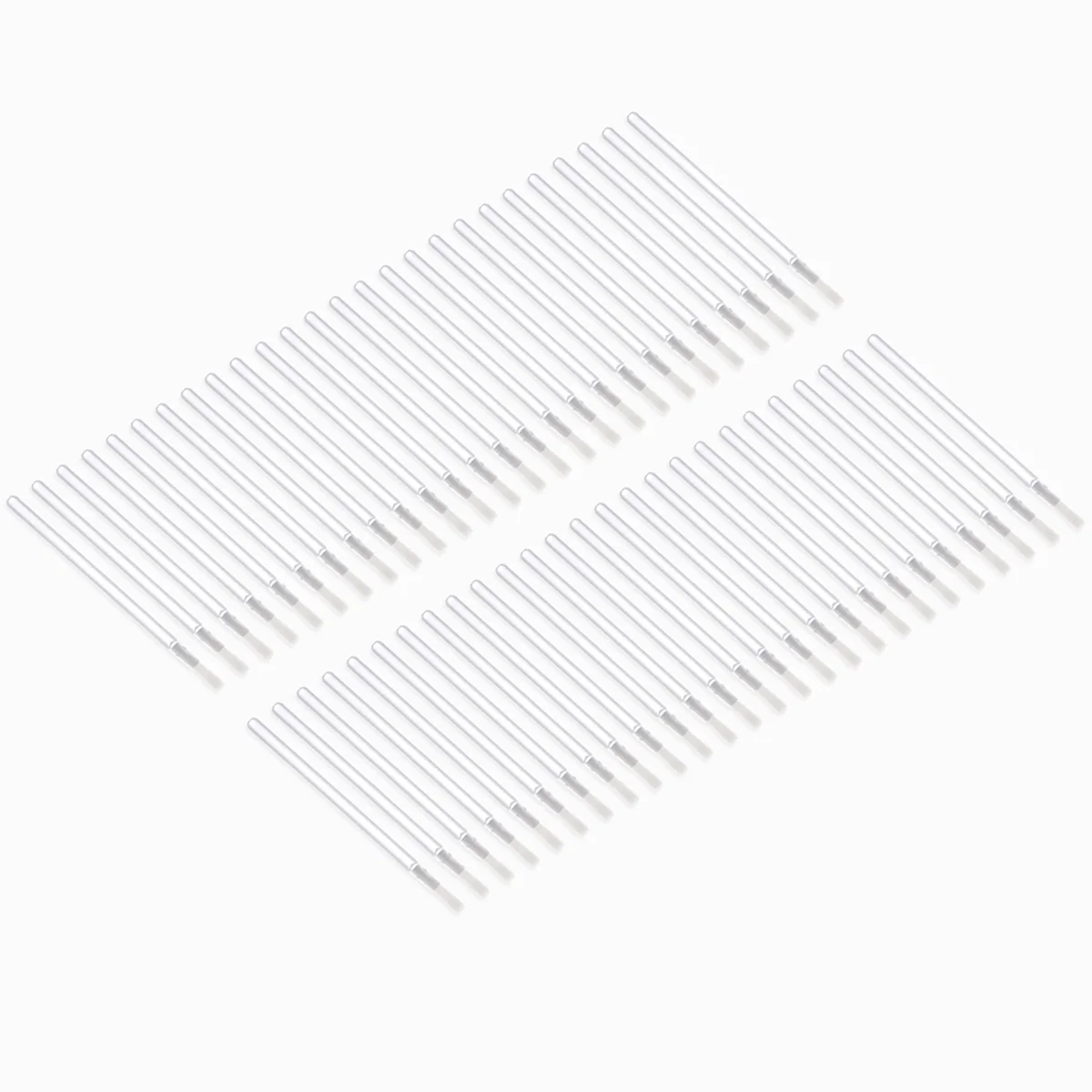 

50Pcs Lip Liner Disposable with Soft Nylon Bristles Dense Brush Tip Ideal for Even Lip Coloring Applicator for Salon