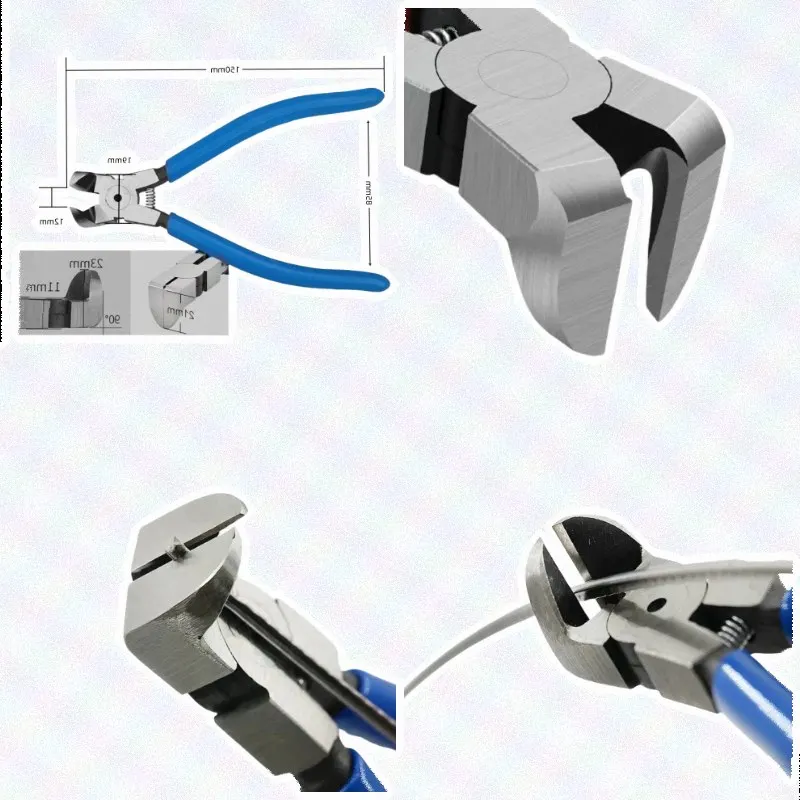 Guitar Frets Cutting Pliers Produced in Taiwan Thin-Mouth Powerful Flat-Nose Pliers Fret Replacement Repair Installation Tools