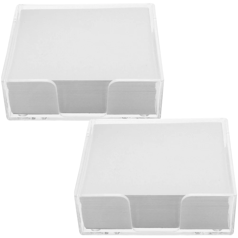 

2 Boxes Note Paper Box Packing Portable Office Note Papers Students Convenient Writing Pad Memo Papers Convenient Writing Pad