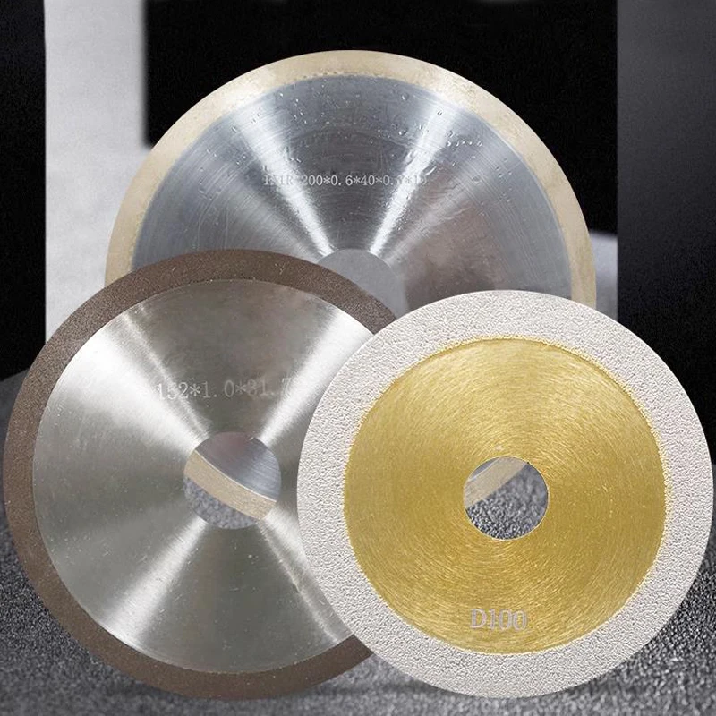 Resin Diamond Cutting Saw Blades Tungsten Steel Glass Quartz Tube Ceramic Alloy Sapphire Slice Cutting Blade