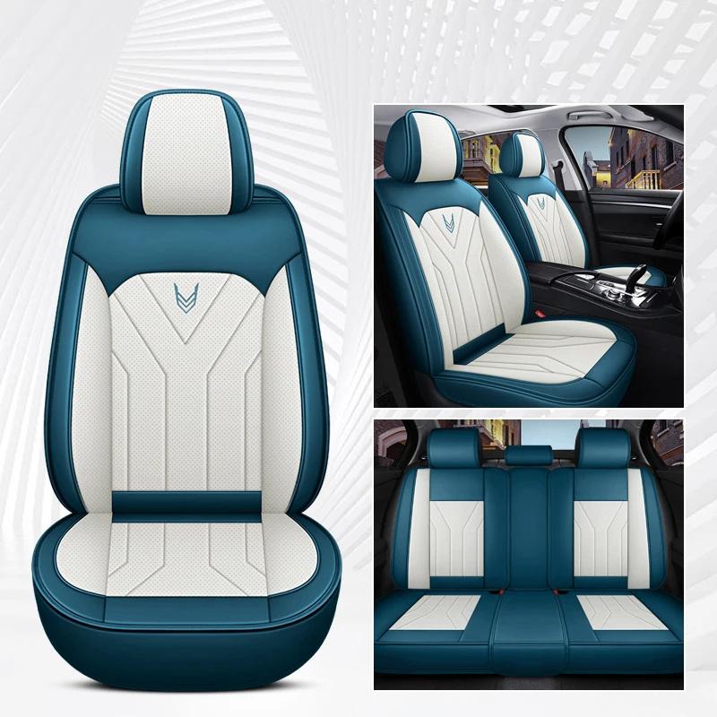 

Universal Car Seat Covers Full Set For Geely Geometry C Atlas Coolray Celysee Tugella Auto Accessories Interior Protector 차량용품