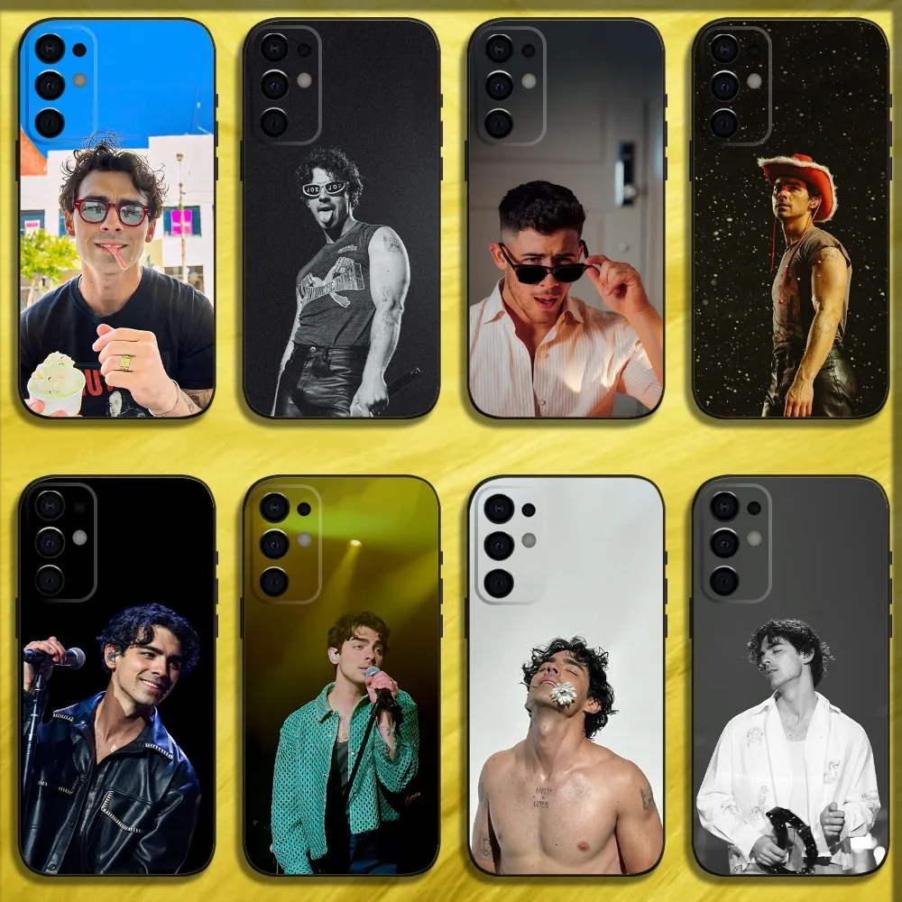 

Singer Joe J-Jonas Phone Case For Samsung S24,S21,S22,S23,S30,Ultra,S20,Plus,Fe,Lite,Note,10,9,5G Black Soft Cover