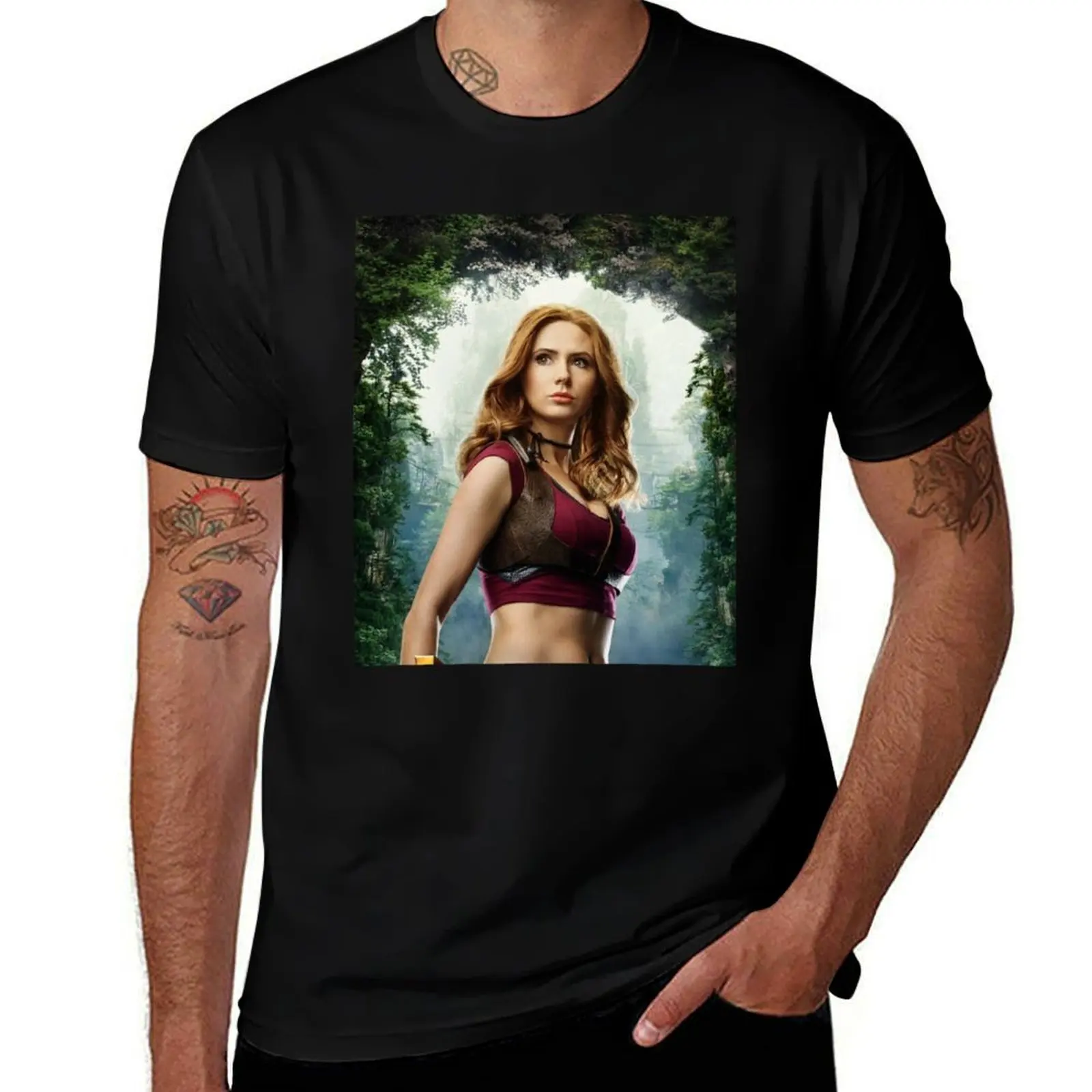 

Karen Gillan 90s T-Shirt boys animal print Funny t-shirt summer tops tops mens graphic t-shirts funny