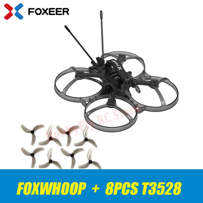 

Foxeer Foxwhoop 35 142mm 3.5inch T700 Carbon Fiber Unbreakable Cinewhoop Frame For FPV Mini Freestyle Drones Vista HD Analog