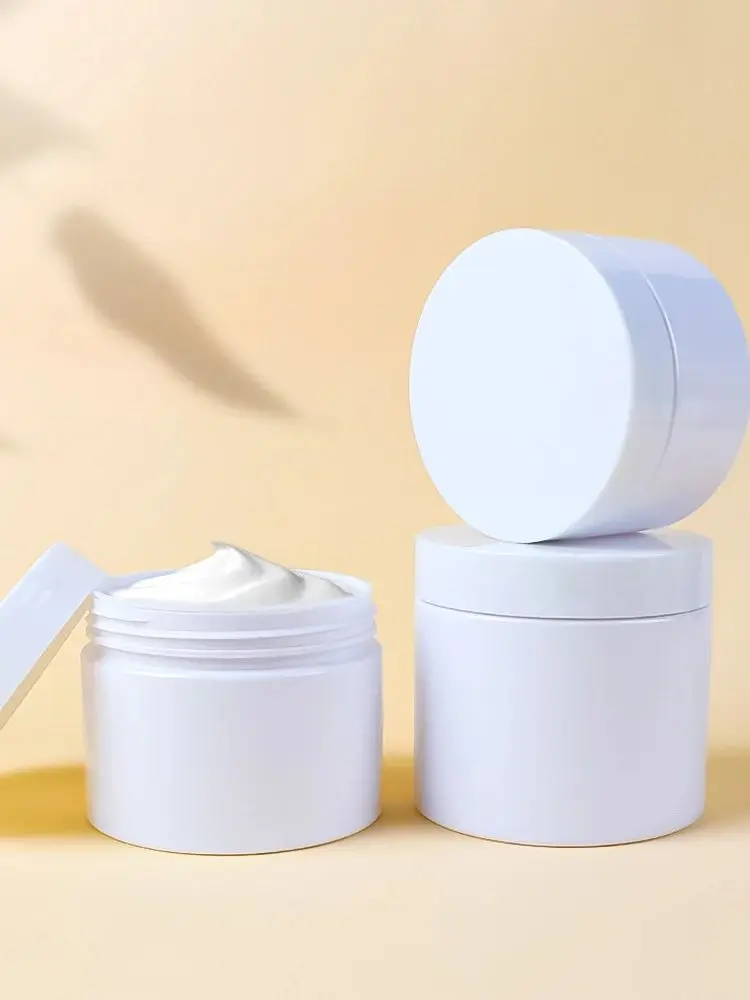 Pot de crème vide avec couvercle, bouteille de crème de maquillage en plastique, masque Facial, pommade, récipient cosmétique rechargeable, 50ml-250ml, 20 pièces/lot