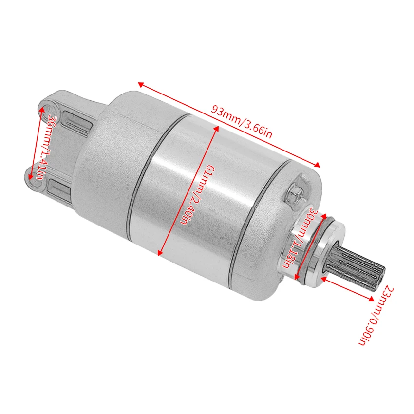 Motorcycle Starter Motor Electric Engine For Honda CBR600 CBR600F CBR600F4 CBR600F4i CBR600FS CBR600FR 31200-MBW-611 Accessories