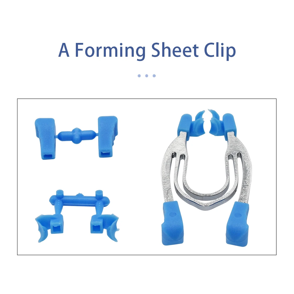 Dental Autoclave Matrix Sectional Contoured Matrices Clamps Wedges Metal Spring Clip Rings Dentist Tools