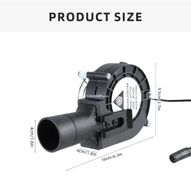 Ventola per barbecue, ventola per barbecue, ventola per 4800 giri/min, con doppio cuscinetto a sfere