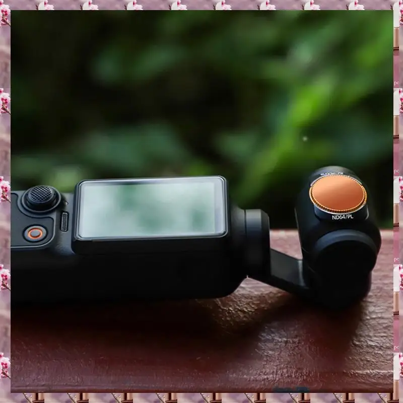 2025 SUNNYLIFE لـ OSMO POCKET3 مجموعة مرشحات عملية محمولة متعددة الوظائف، مرشح ND8+ND16+ND32+ND64 سهل الاستخدام، S