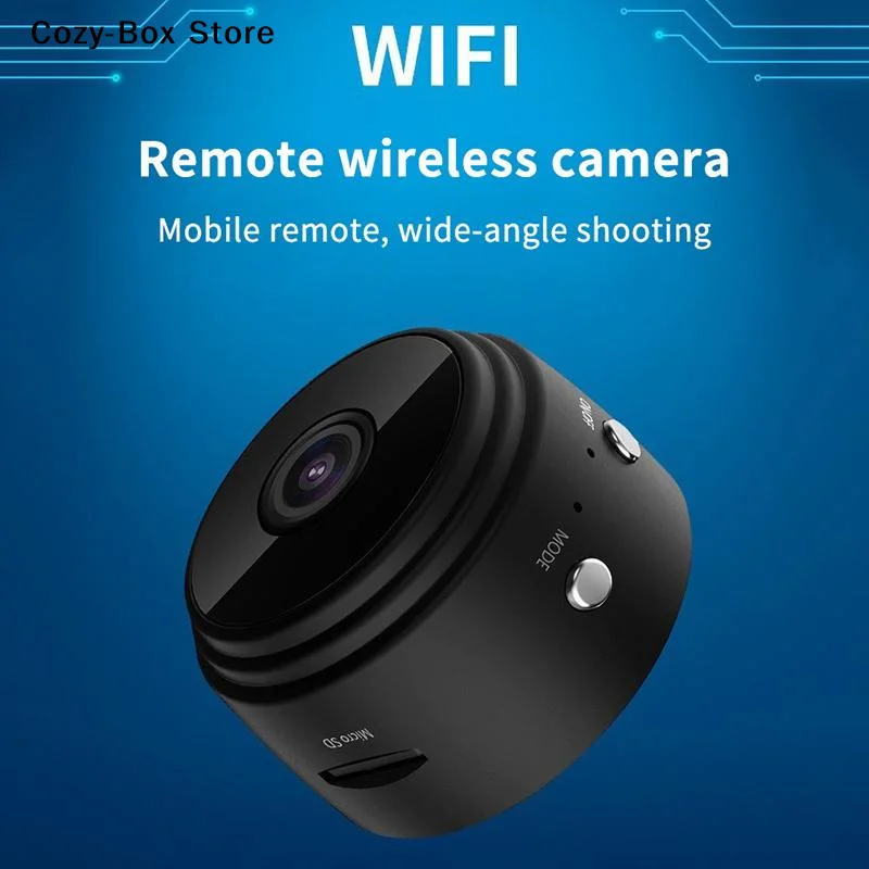 [ZY]Wireless WiFi Camera A9 Mini Video Recorder Camera Security Monitoring Camera Intelligent Home Security For Infants[ZY]