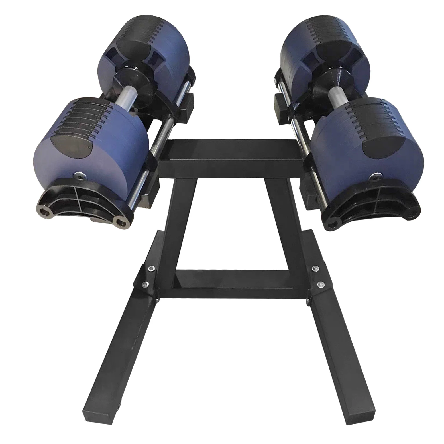 

2024 Upgraded Rack Dumbbells Adjustable Weights Gen 2 80LB 40KG 2.5KG Increments Dumbbell Set
