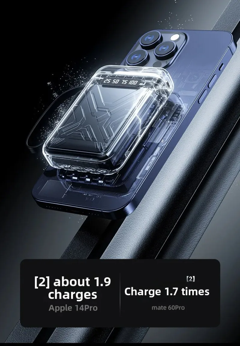 急速充電モバイルバッテリー 10000mAh 内蔵ケーブル付き LEDライト搭載 iPhone/Samsung/Xiaomi対応 ポータブル電源