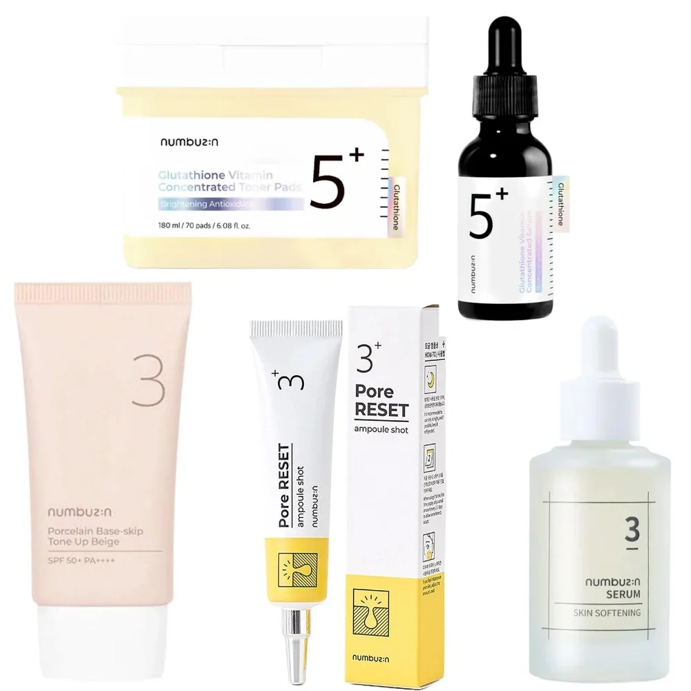 

NUMBUZN Pore Minimizing Skincare Oil Control Moisturizer Serum Refining Hydration Face Cream Sebum Balance Anti Shine Skin Care