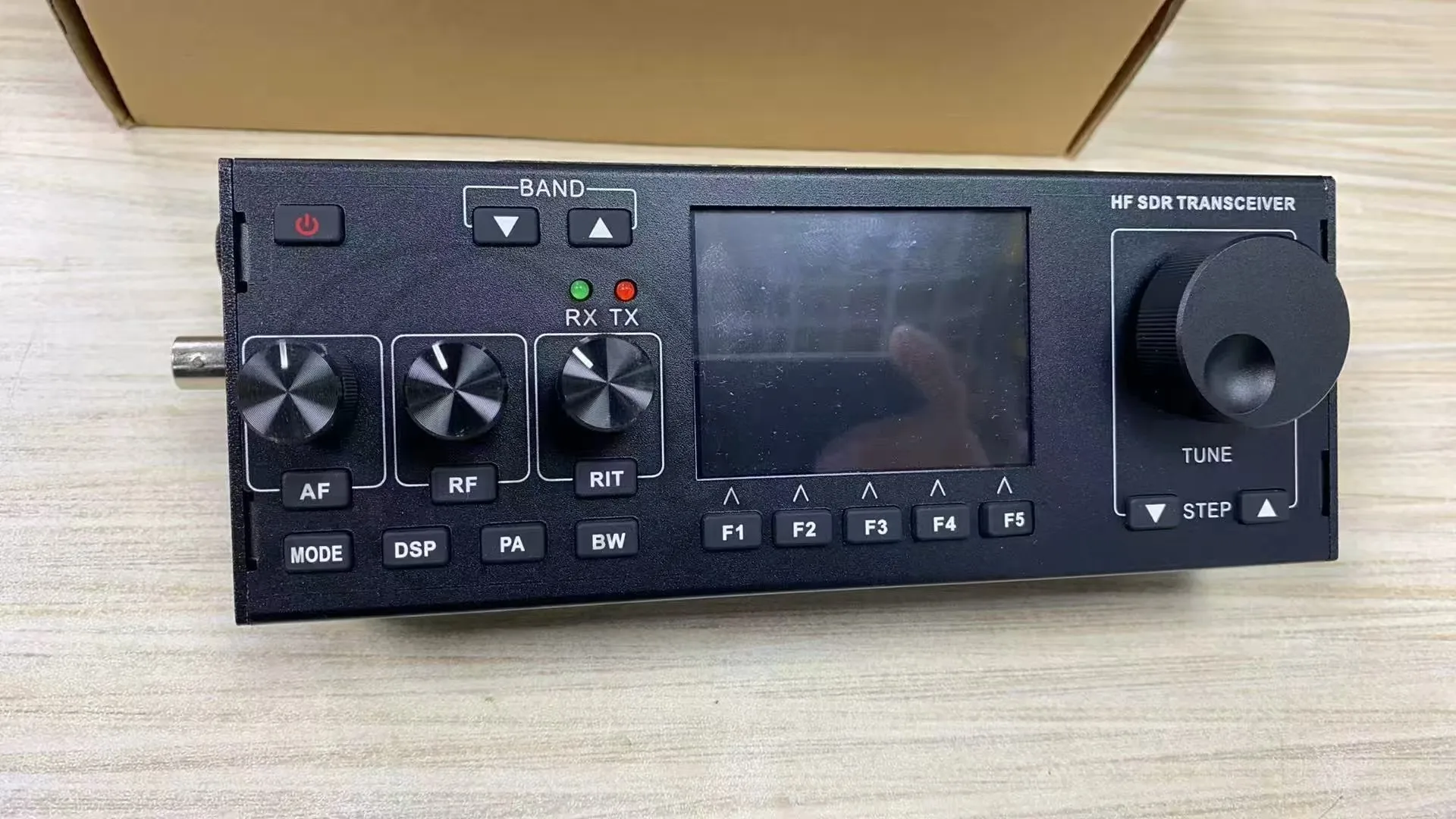 95% Like New RS978 MCHF SDR Ham Radio V6, HF Amateur Transceiver With Original Built-in Battery