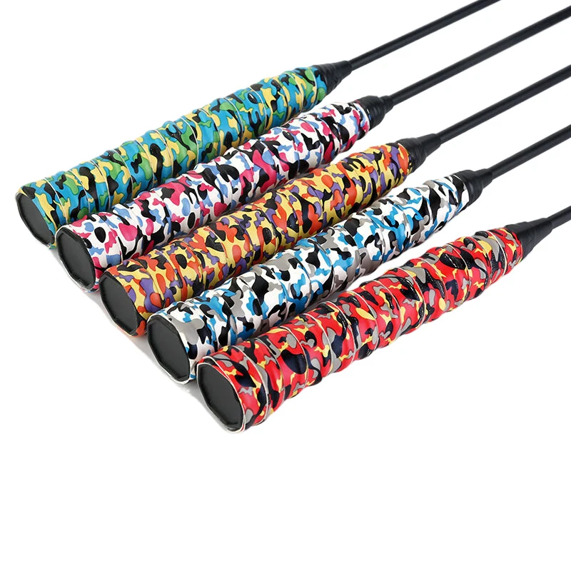 Colorful Badminton Racket Tennis Racket Sweat Absorbing Band Slingshot Fishing Rod Handle Winding Strap