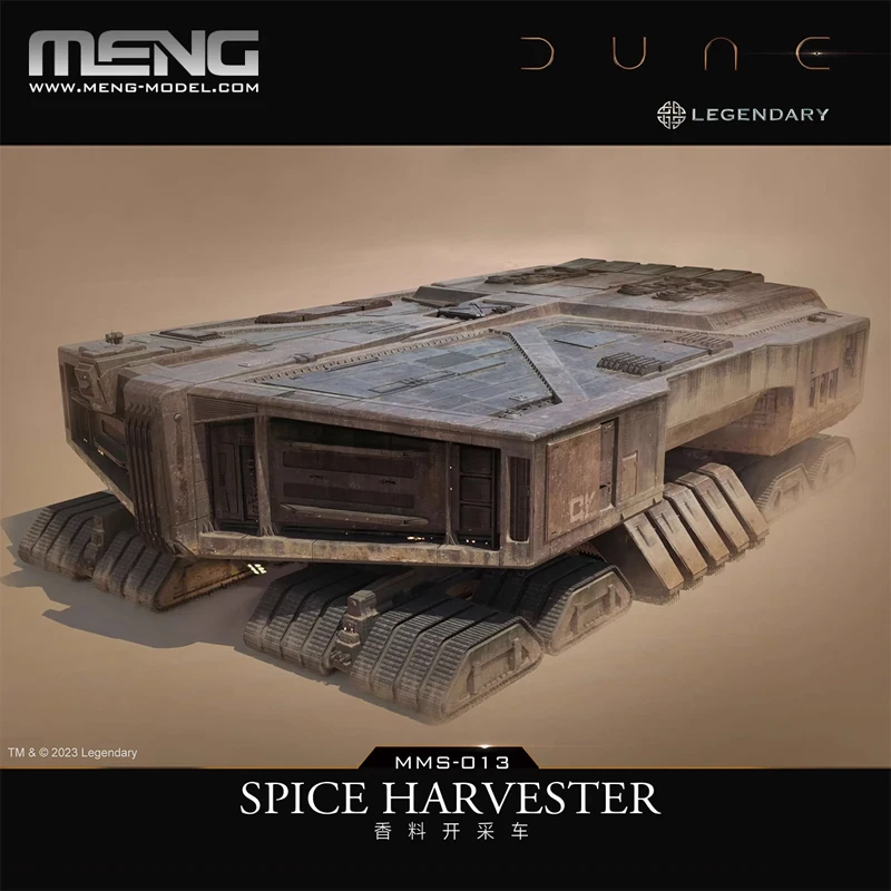 MENG Dune Movie Randapparatuur, Etrudy/Hackernan Ornithopter, Lijmvrije kleurscheiding, Schaalmodelset, Collectiecadeau DIY