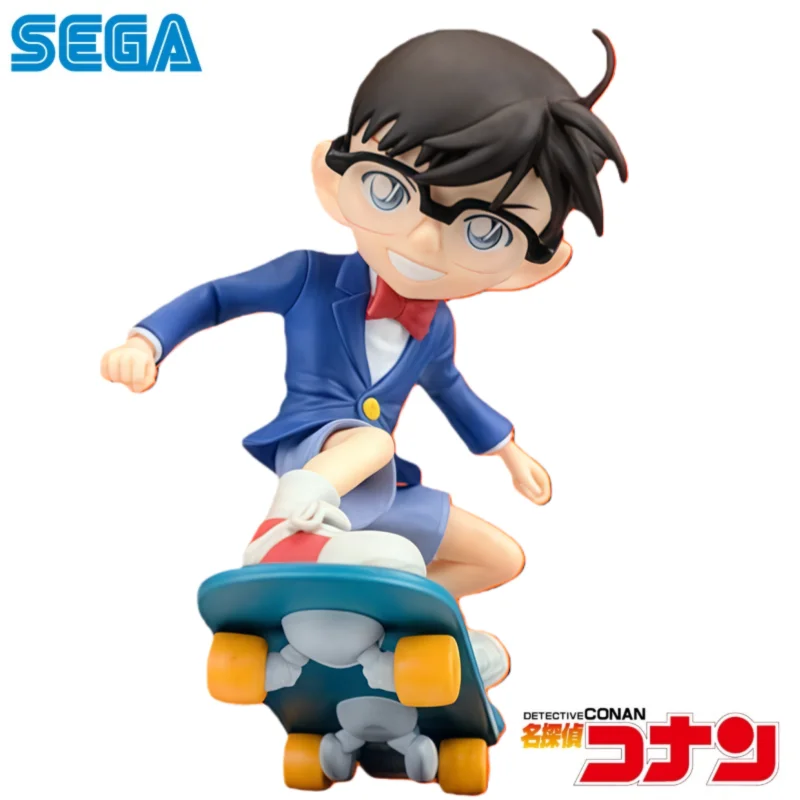 En Stock Sega Original Detective Conan Edogawa Conan figura de acción modelo muñeca nuevos juguetes en caja modelo garaje coleccionable
