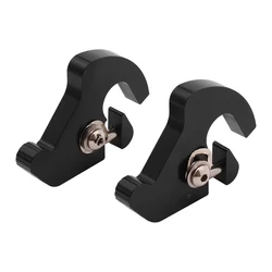 Motorcycle Detachable Rotary Sissy Bar Backrest Luggage Rack Docking Latch Clip Kit For Harley Touring Road King Sportster