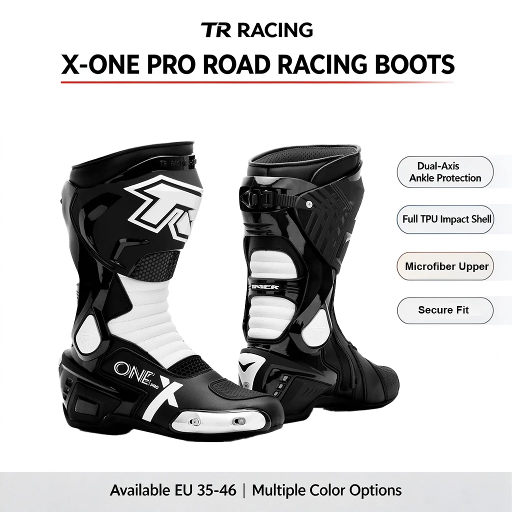 Tiger TR X-one Pro Motorcycle Boots Safe Riding Equipment Rally Shoes Racing Boots Wear-resistant Anti Fall Motocross Boots