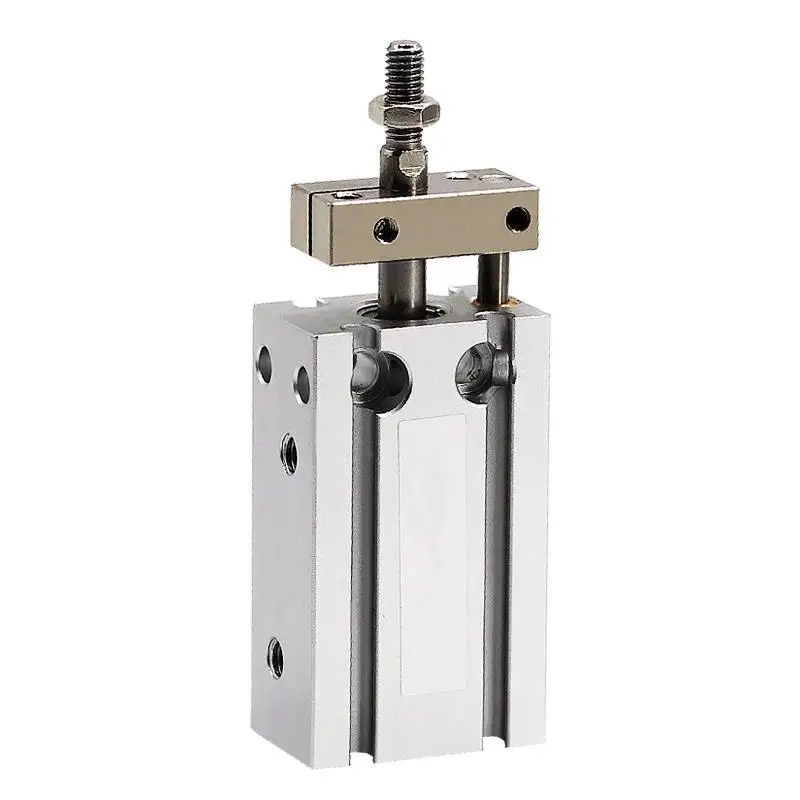 CDUK6 Anti-rotation Mini Free Mount Pneumatic Cylinder Bore 6mm Built-In Magne Double Acting Micro Single Rod Cylinder