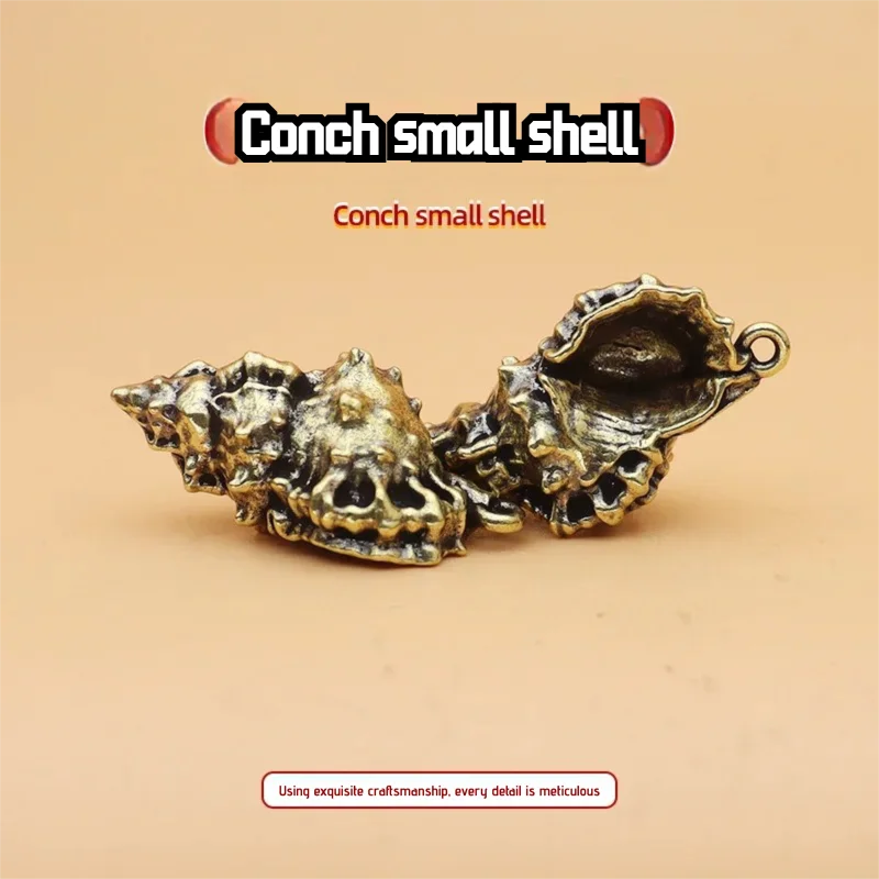 

Conch Brass Miniature Ornaments Decoration Miniature Figurines Home Decor Accessories Figurines and Miniature Sculptures
