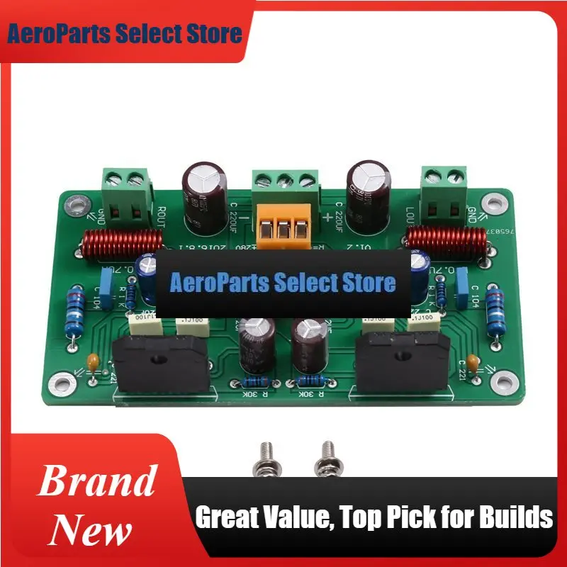 AeroPartsA97I-LM3886 High-Fidelity Stereo Amplifier Board, Stereo Audio Amplifier Board,Low Noise, Low Distortion Power Amp Modu