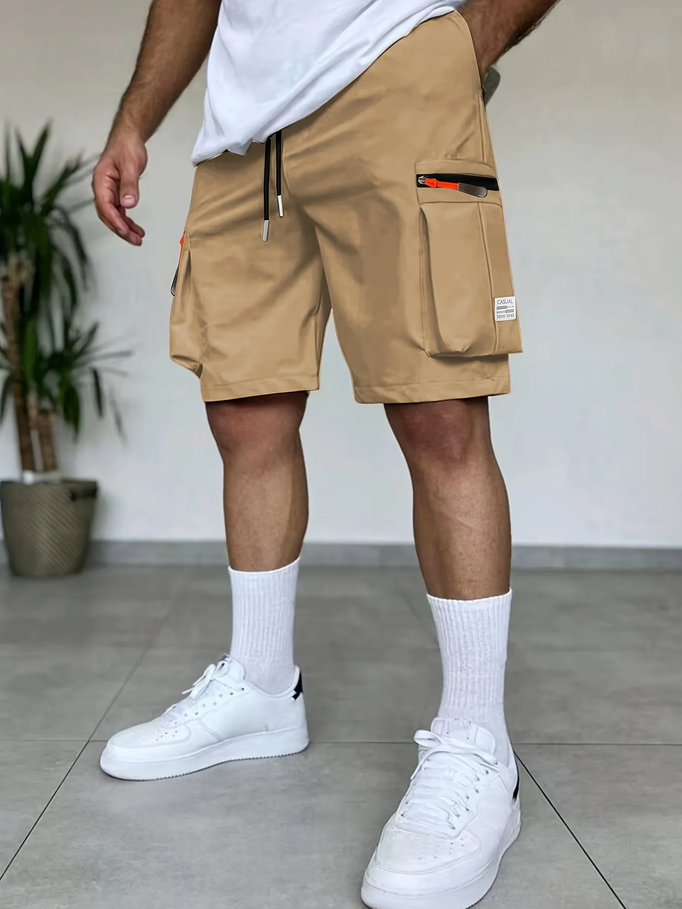 High Quality 2026 Shorts Summer Men's Beach Pants Five Quarter Pants Fashionable Work Pants Korean Version Trendy Pants Shorts