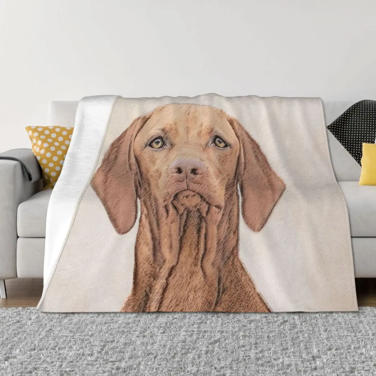 

Vizsla Throw Blanket Flannels Fashion Sofas Comforter christmas decoration Blankets